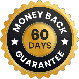 60-day money-back guarantee badge